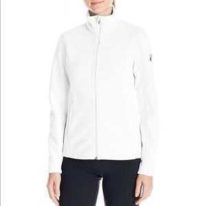 Women’s Spyder Zip Up Jacket - White